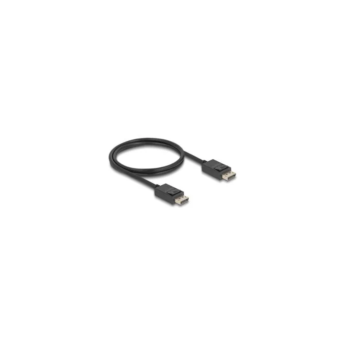 Delock Koaxiales DisplayPort Kabel 16K 60 Hz 80 Gbps 1 m — image 2