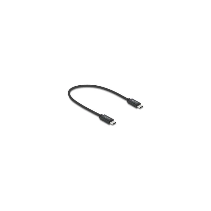 Delock Koaxiales USB 40 Gbps Kabel USB PD 3.1 240 W 0.5 m — image 1