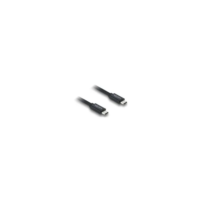 Delock Koaxiales USB 40 Gbps Kabel USB PD 3.1 240 W 1 m — image 1