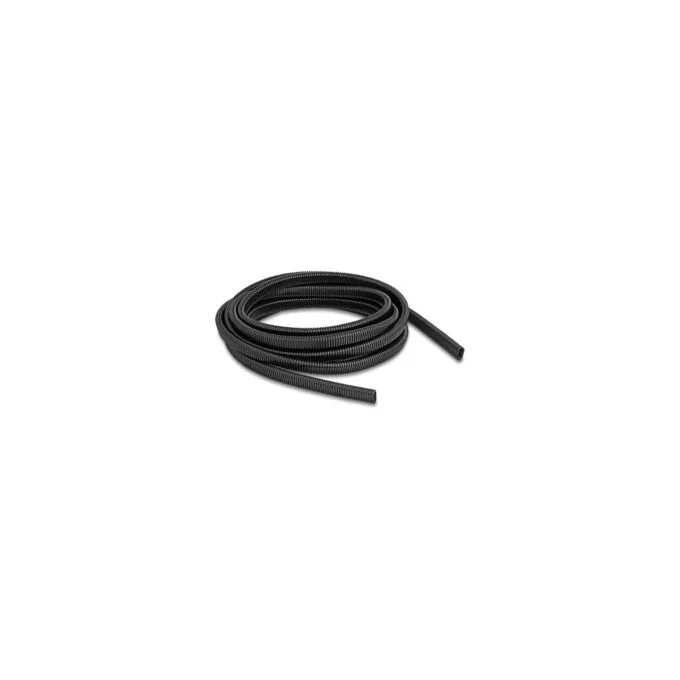 Delock Kunststoff Kabelschutzschlauch in Ovalform flexibel 13.6 x 6.3 mm - Länge 5 m schwarz — image 1