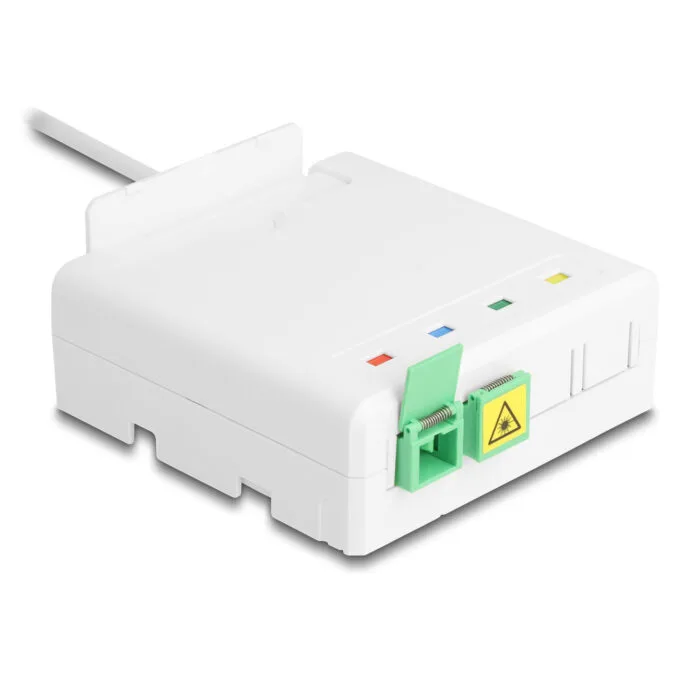 Delock LWL Anschlussdose 2 x SC APC Simplex mit Verlegekabel Set 30 m — image 3