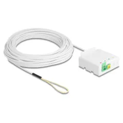 Delock LWL Anschlussdose 2 x SC APC Simplex mit Verlegekabel Set 30 m