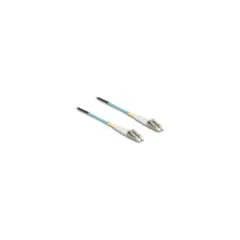 Delock LWL Kabel LC Duplex zu LC Duplex Multimode OM3 100 m