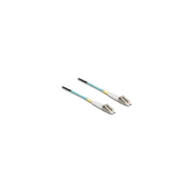 Delock LWL Kabel LC Duplex zu LC Duplex Multimode OM3 100 m — image 1