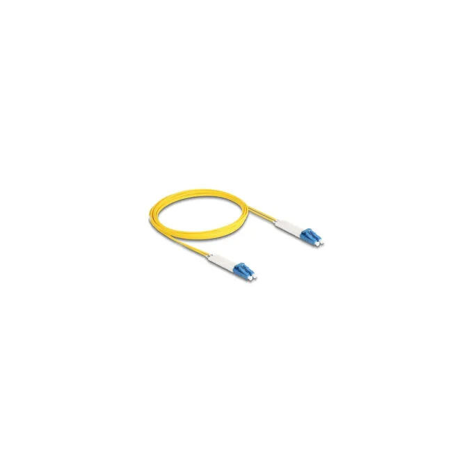 Delock LWL Kabel LC Duplex zu LC Duplex Singlemode OS2 winkelbar 3 m — image 2