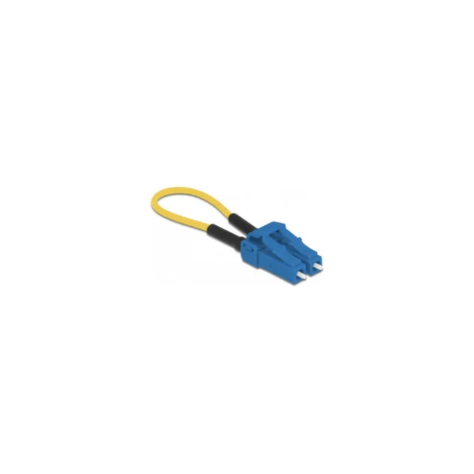 Delock LWL Loopback Adapter LC UPC Singlemode blau — image 2