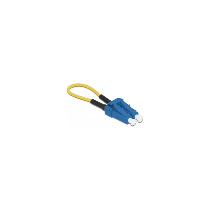 Delock LWL Loopback Adapter LC UPC Singlemode blau — image 1
