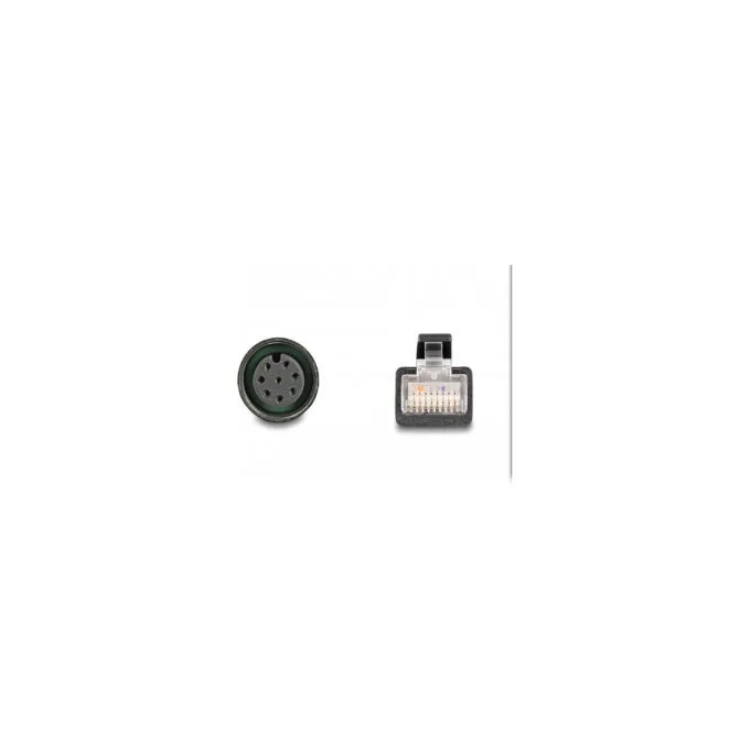 Delock M12 Adapterkabel A-kodiert 8 Pin Buchse zu RJ45 Stecker 50 cm — image 3