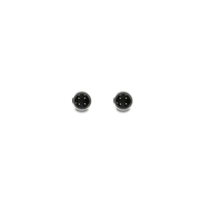 Delock M12 Kabel D-kodiert 4 Pin Stecker zu Stecker PUR (TPU) 1 m — image 2