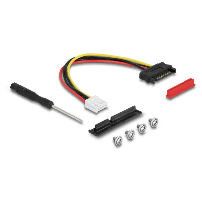 Delock M.2 Key A+E zu PCIe x4 NVMe Adapter gewinkelt mit 20 cm Kabel — image 3