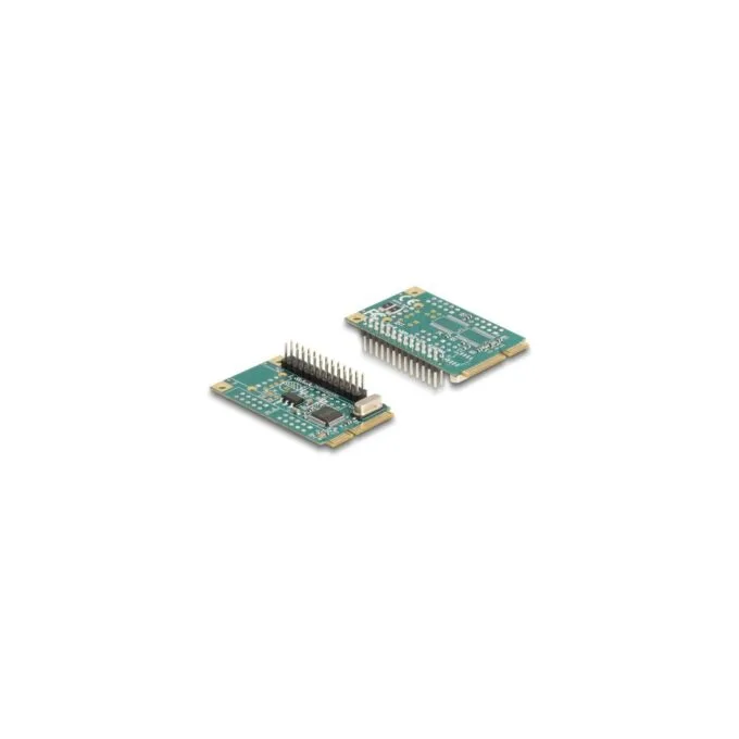 Delock Mini PCIe I/O PCIe Interface Card - Full Size - 1 x Parallel — image 2