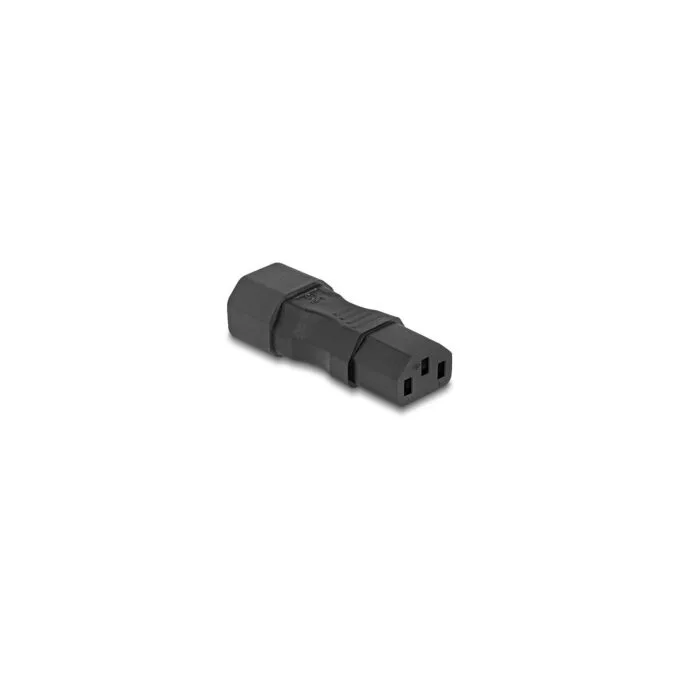 Delock Netzadapter IEC 60320 - C14 auf C13. Stecker Buchse. 10 A. gerade — image 2