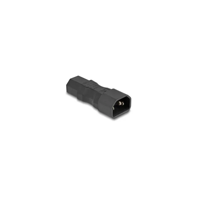 Delock Netzadapter IEC 60320 - C14 auf C13. Stecker Buchse. 10 A. gerade — image 1