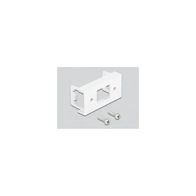 Delock Netzwerk Verlängerungskabel für Easy 45 Modul S FTP RJ45 Stecker zu RJ45 Buchse Cat.6A 50 cm schwarz weiß — image 2