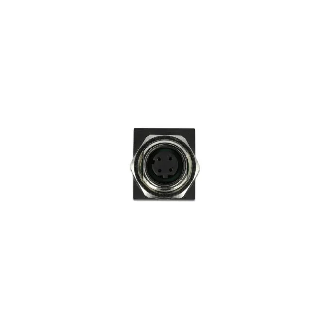 Delock Netzwerkadapter M12 D-kodiert 4 Pin Buchse zu RJ45 Buchse — image 2