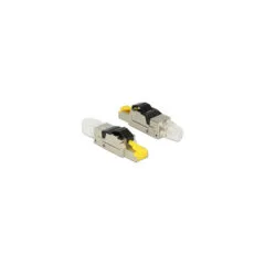 Delock Netzwerkanschluss - RJ-45 (M) - 6.22 cm