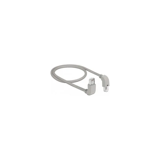 Delock Netzwerkkabel RJ45 Cat.6 S FTP oben unten gewinkelt 0.5 m — image 2