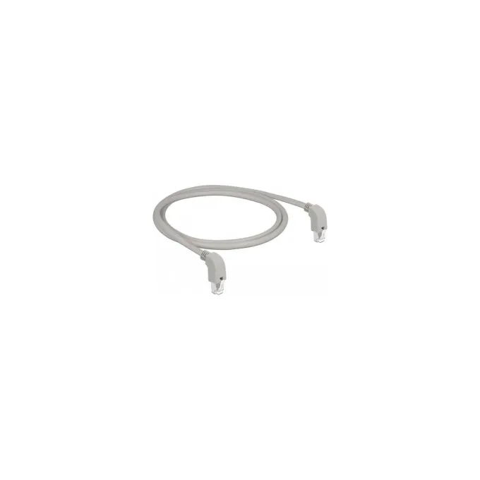 Delock Netzwerkkabel RJ45 Cat.6 S FTP unten unten gewinkelt 1 m — image 2