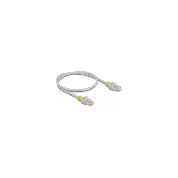 Delock Netzwerkkabel RJ45 Cat.6A S FTP mit farbigen Clips 0.5 m — image 1