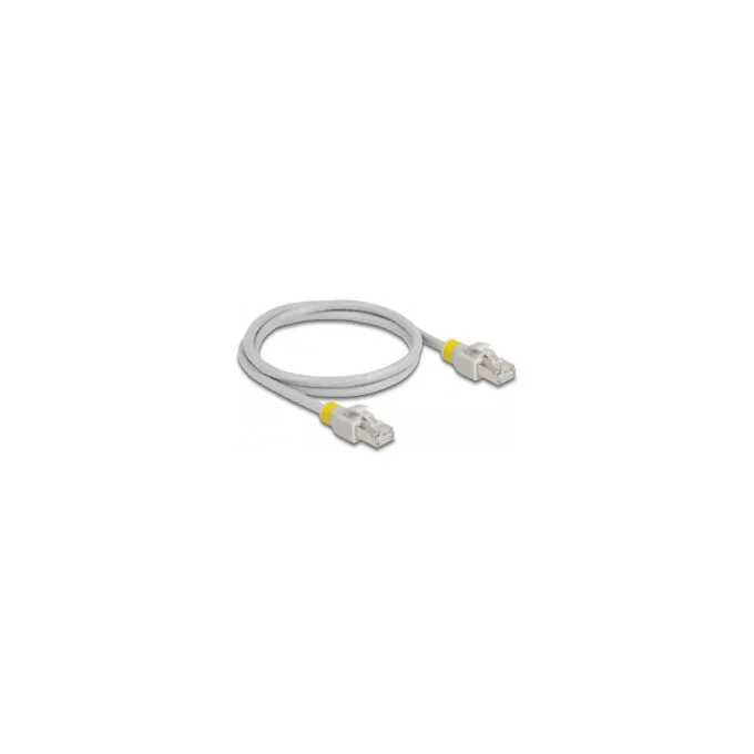 Delock Netzwerkkabel RJ45 Cat.6A S FTP mit farbigen Clips 1 m — image 1