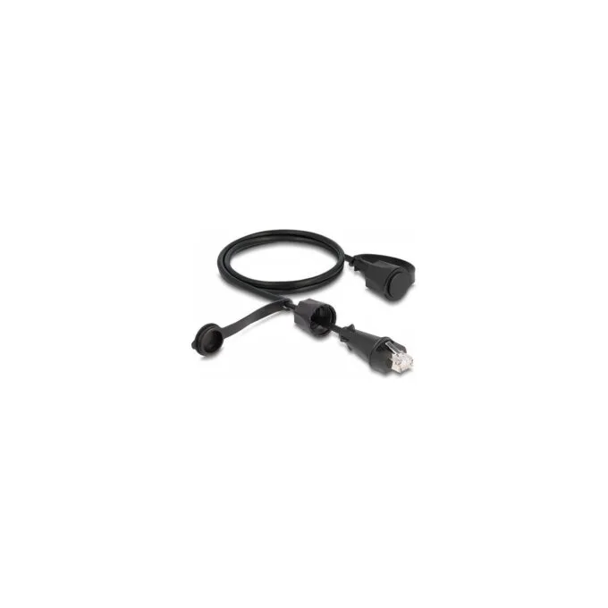 Delock Netzwerkkabel RJ45 Stecker zu RJ45 Stecker Cat.6 STP mit Verschlusskappe Outdoor IP68 staub- und wasserdicht s... — image 2