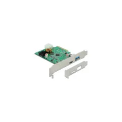 DeLOCK PCIe x4 to 1x extern USB-C 3.2 Gen 2 + USB-A 3.2 Gen 2, USB-Controller