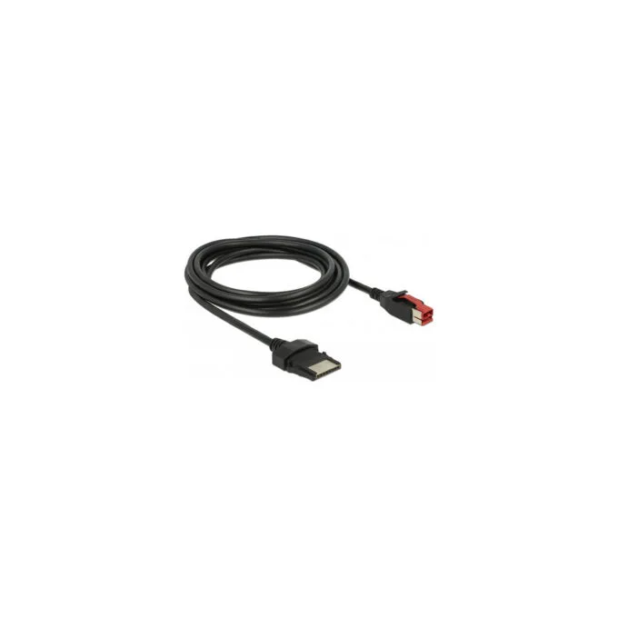 Delock PoweredUSB Kabel Stecker 24 V to 8 Pin Stecker 3 m für POS Drucker und Terminals — image 3