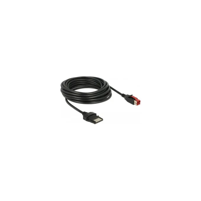 Delock PoweredUSB Kabel Stecker 24 V to 8 Pin Stecker 5 m für POS Drucker und Terminals — image 3