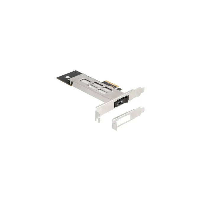 DeLock removable frame PCI Express card for 1 x M.2 NMVe SSD, interface card — image 1