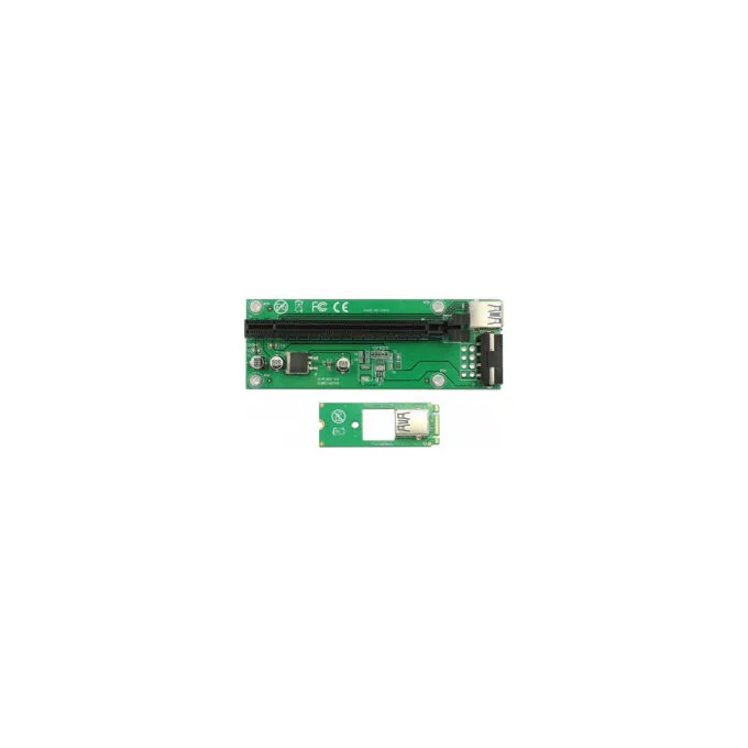 Delock Riser Karte M.2 Key B+M to PCI Express x16 mit 30 cm USB Kabel — image 3