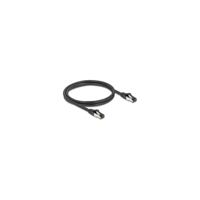 Delock RJ45 Netzwerkkabel Cat.8.1 S FTP 1 m bis 40 Gbps schwarz — image 2