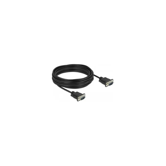 Delock RS-232 Kabel Seriell D-Sub 9 Stecker zu Stecker mit schmalem Steckergehäuse 10 m — image 2