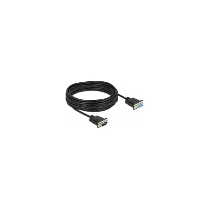 Delock RS-232 Kabel Seriell D-Sub9 Stecker zu Buchse mit schmalem Steckergehäuse 10 m — image 2