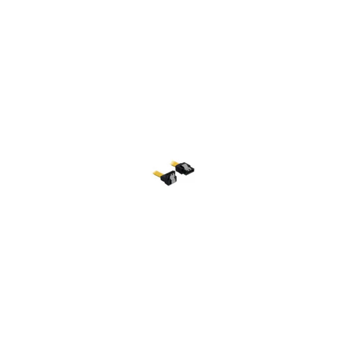 DeLOCK SATA-Kabel (BU-BU) 20cm Serial ATA 150 300 600 Yellow — image 1
