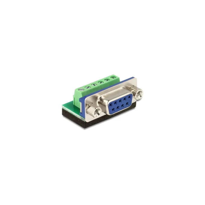 Delock Terminalblock to D-Sub 9 Pin Buchse — image 1