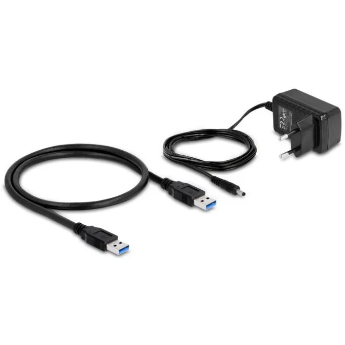 DELOCK USB 10 Gbps Hub mit 4 USB Typ-A Ports + 1 Schnellladeport inkl. Netzteil — image 3
