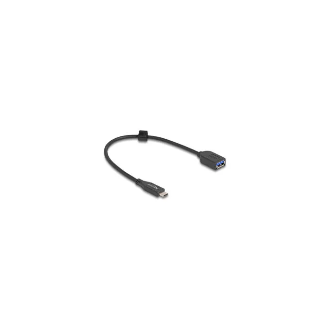 Delock USB 10 Gbps Kabel USB Type-CTM Stecker zu Typ-A Buchse 25 cm koaxial — image 2