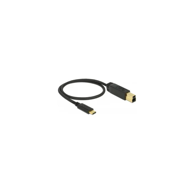 Delock USB 10 Gbps Kabel USB Type-CTM zu Typ-B 0.5 m — image 1