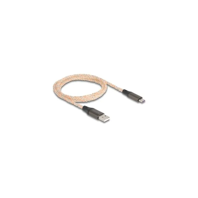 DELOCK USB 2.0 Cable Type-A to USB Type-C with RGB Lighting — image 2