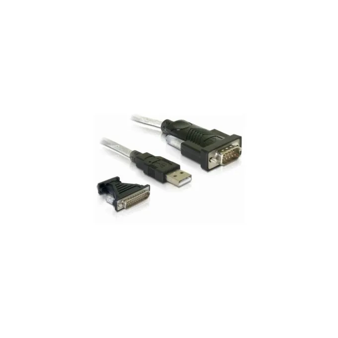 DELOCK USB 2.0 Serial Adapter - 9pcs+Adapter — image 1