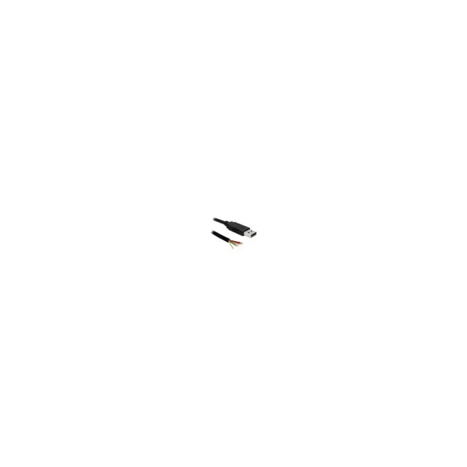 Delock USB 2.0 zu Seriell UART TTL (5 V) Konverter mit 6 offenen Kabelenden und 5 V Ausgangsspannung 1.8 m — image 1
