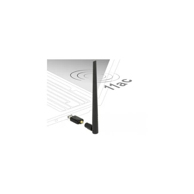 DELOCK USB 3.0 Dualband WLAN ac/a/b/g/n Stick - External Antenna — image 2