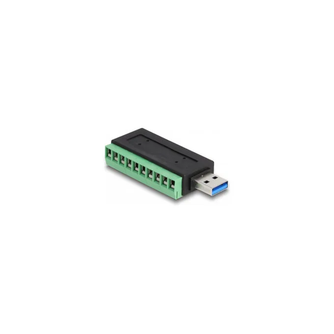 Delock USB 3.2 Gen 1 Typ-A Stecker zu Terminalblock Adapter — image 1
