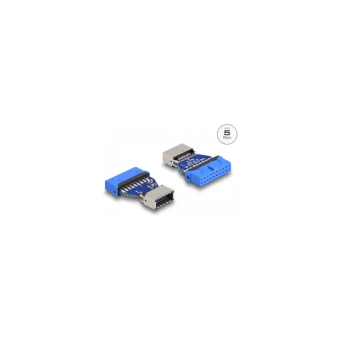 Delock USB 5 Gbps Adapter Pfostenbuchse zu intern Typ-E Key A Buchse — image 1