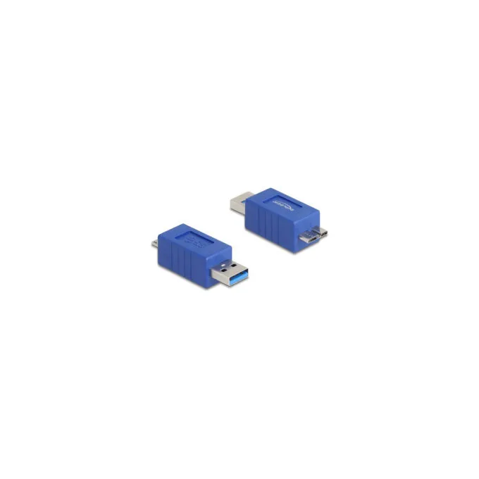 Delock USB 5 Gbps Adapter USB Typ-A Stecker zu USB Micro-B Stecker — image 1