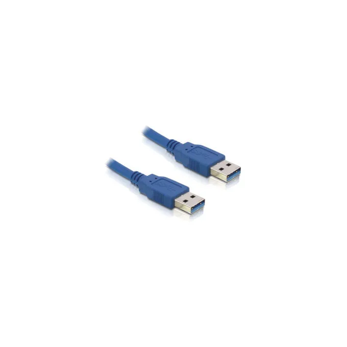 Delock USB 5 Gbps Kabel Typ-A Stecker zu Typ-A Stecker 0.5 m blau — image 1