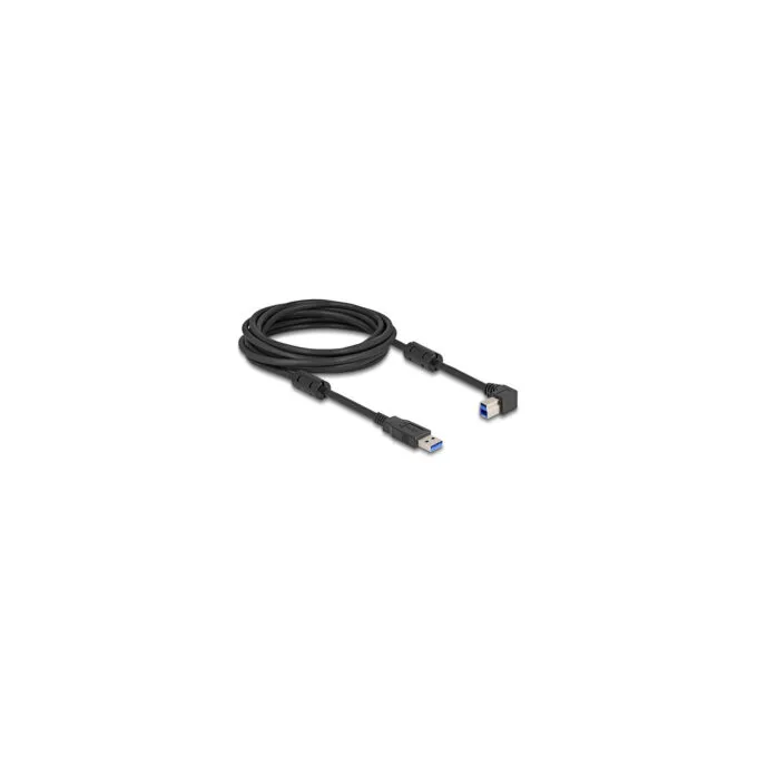 Delock USB 5 Gbps Kabel Typ-A Stecker zu Typ-B Stecker 90° rechts gewinkelt 5 m — image 1