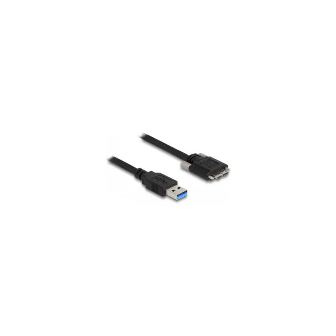 Delock USB 5 Gbps Kabel Typ-A Stecker zu Typ Micro-B Stecker mit Schrauben 0.5 m — image 1
