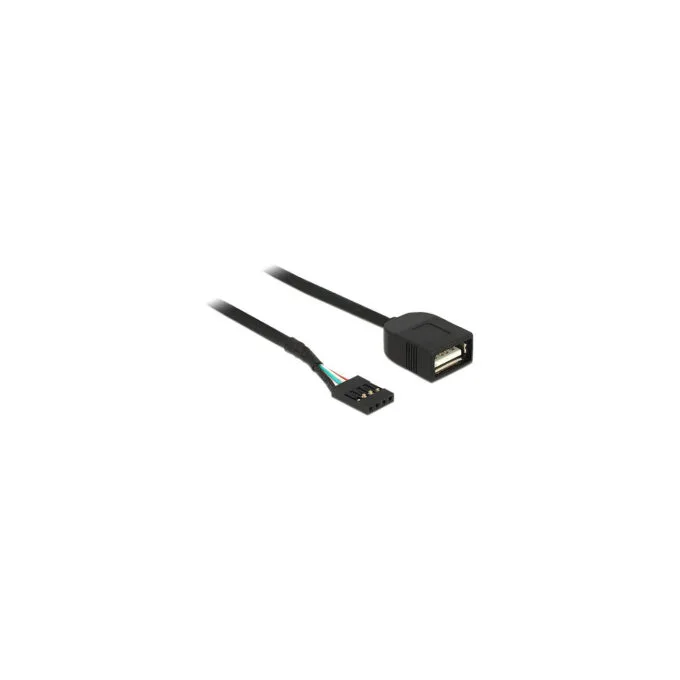 Delock USB Kabel Pin Header Buchse to USB 2.0 Typ-A Buchse 40 cm — image 1