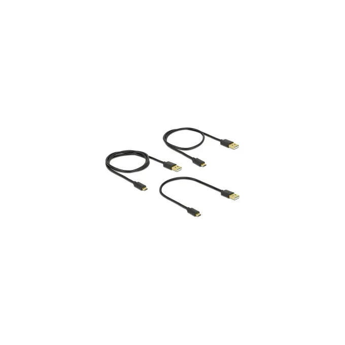 Delock USB-Kabelsatz - Schwarz — image 1